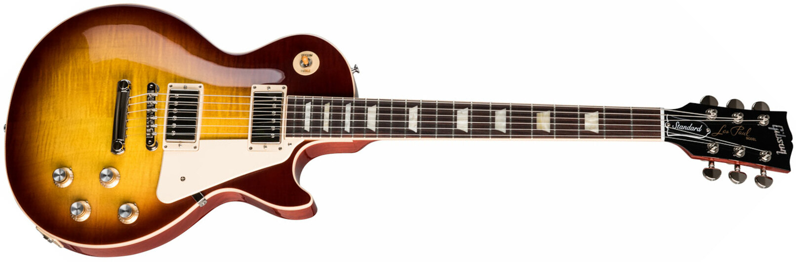 Gibson Les Paul Standard 60s 2h Ht Rw - Iced Tea - Enkel gesneden elektrische gitaar - Main picture