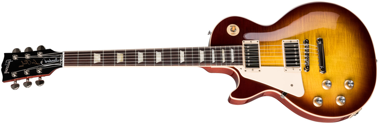 Gibson Les Paul Standard 60s Lh Gaucher 2h Ht Rw - Iced Tea - Linkshandige elektrische gitaar - Main picture