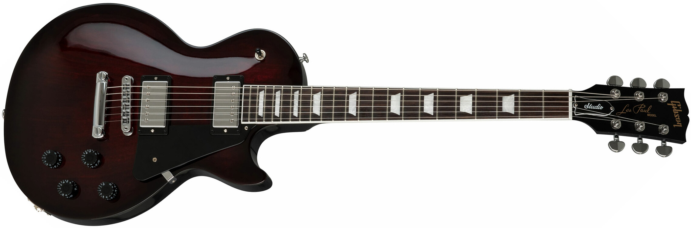 Gibson Les Paul Studio 2019 Hh Ht Rw - Bbq Burst - Enkel gesneden elektrische gitaar - Main picture