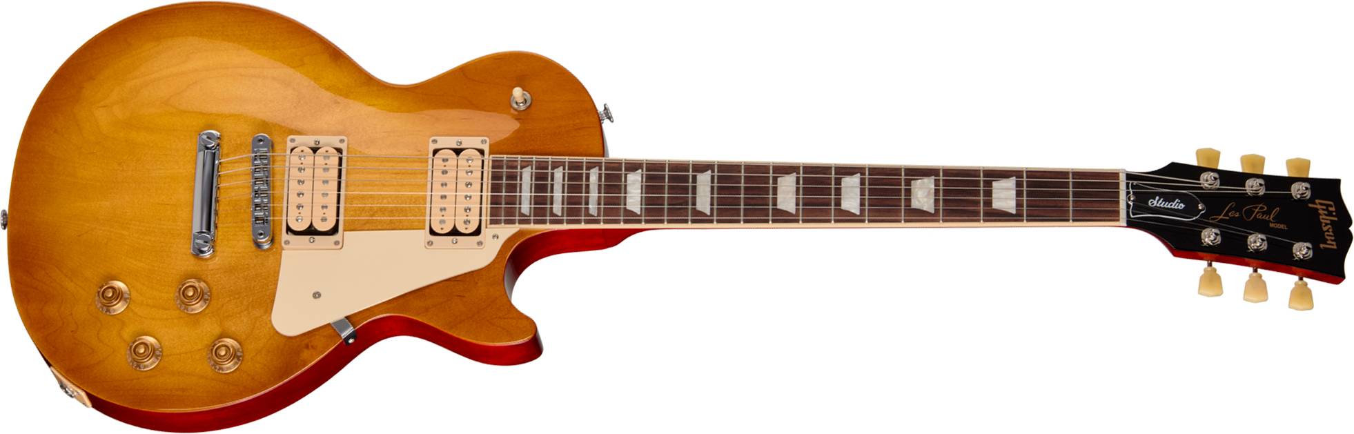 Gibson Les Paul Studio Double Trouble Original  2h Ht Rw - Dirty Lemon Burst - Single cut gitaar - Main picture