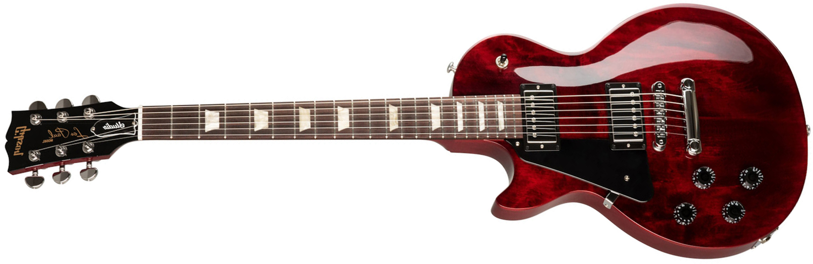 Gibson Les Paul Studio Modern 2020 Lh Gaucher 2h Ht Rw - Wine Red - Linkshandige elektrische gitaar - Main picture