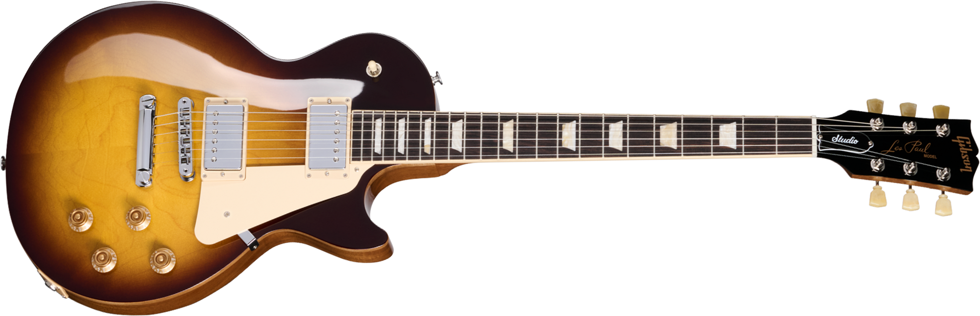 Gibson Les Paul Studio Modern 2h Burstbucker Pro Ht Rw - Tobacco Burst - Enkel gesneden elektrische gitaar - Main picture