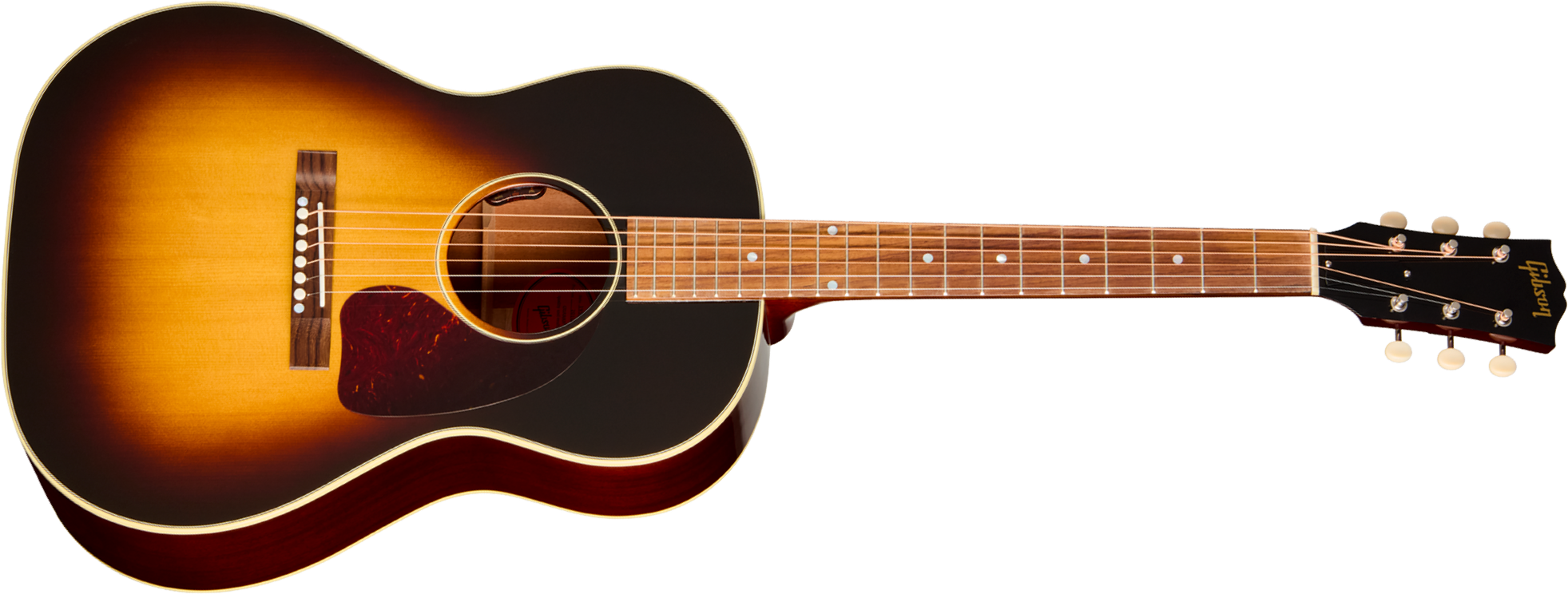 Gibson Lg2 50s Original Concert Epicea Acajou Rw - Vintage Sunburst - Folk gitaar - Main picture