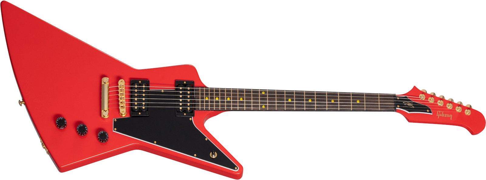 Gibson Lzzy Hale Explorerbird Signature 2h Ht Rw - Cardinal Red - Metalen elektrische gitaar - Main picture