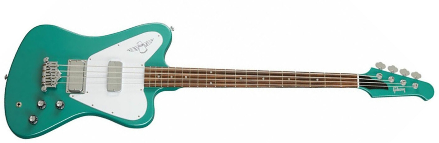 Gibson Non-reverse Thunderbird Modern Rw - Inverness Green - Solid body elektrische bas - Main picture