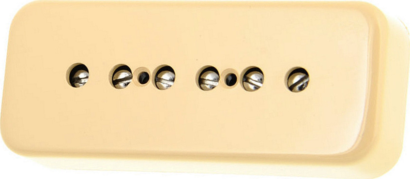 Gibson P-90 Single Coil Soapbar Cover Creme - Elektrische gitaar pickup - Main picture