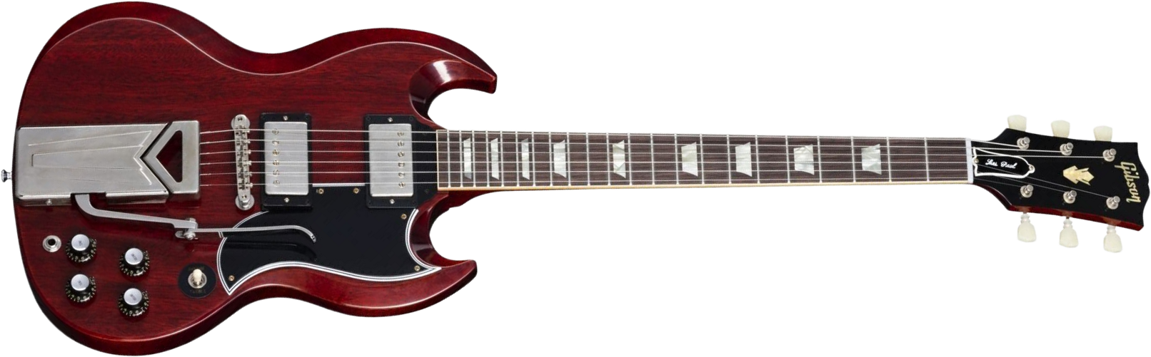 Gibson Sg Les Paul 1961 60th Ann. 2h Trem Rw - Vos Cherry Red - Guitarra eléctrica de doble corte. - Main picture