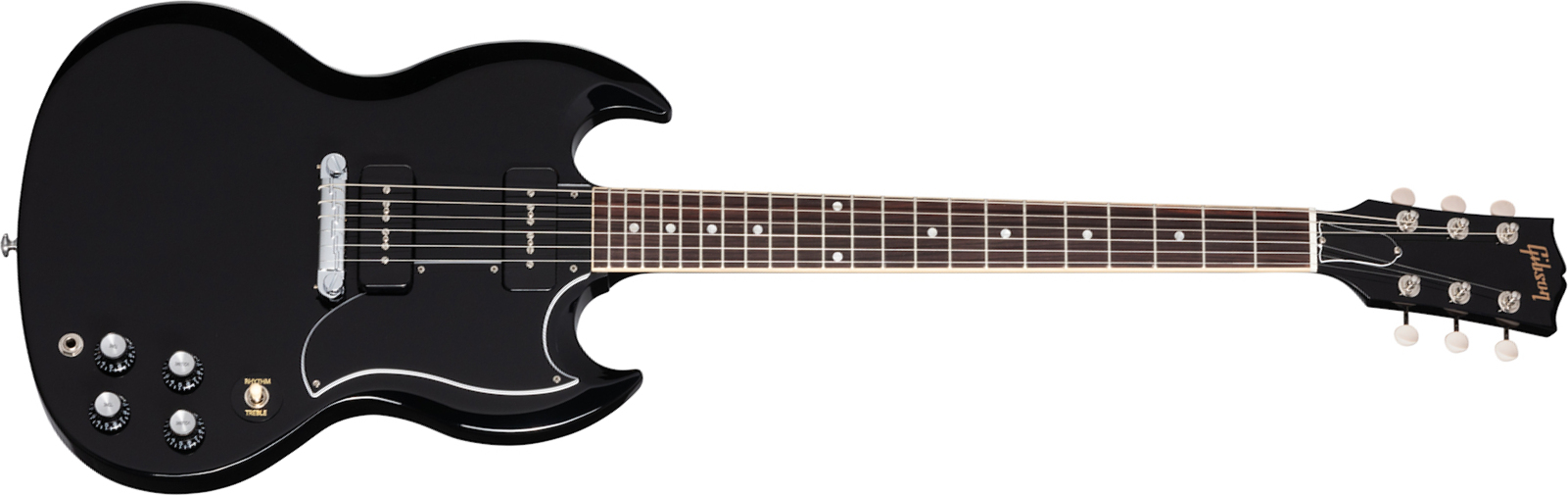 Gibson Sg Special Original 2021 2p90 Ht Rw - Ebony - Guitarra eléctrica de doble corte. - Main picture