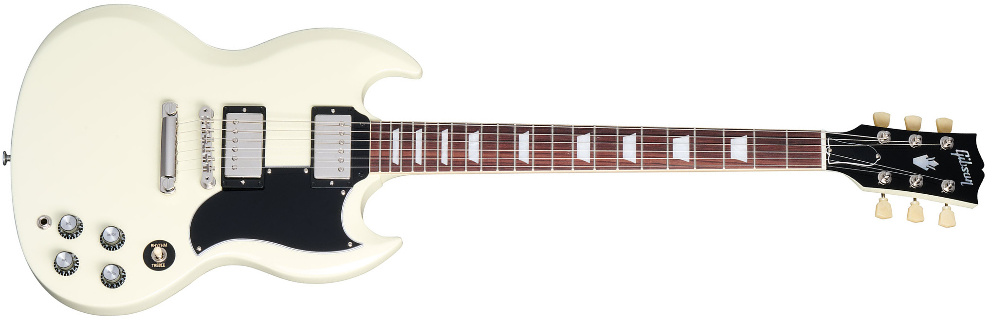 Gibson Sg Standard 1961 Custom Color 2h Ht Rw - Classic White - Guitarra eléctrica de doble corte. - Main picture