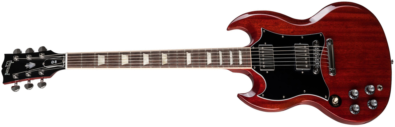 Gibson Sg Standard Lh Gaucher 2h Ht Rw - Heritage Cherry - Linkshandige elektrische gitaar - Main picture