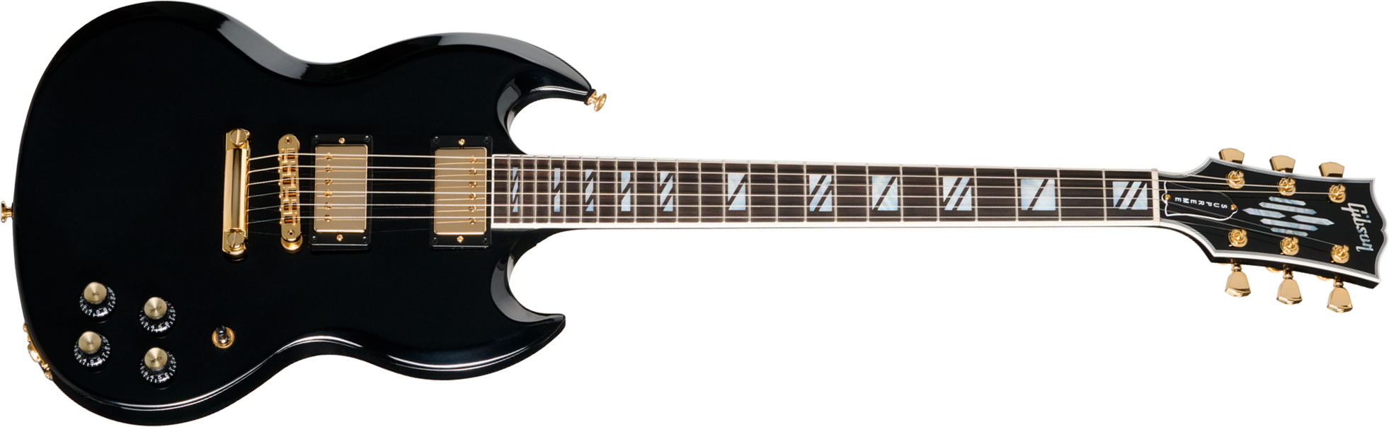 Gibson Sg Supreme Modern 2h Ht Eb - Ebony - Double cut gitaar - Main picture