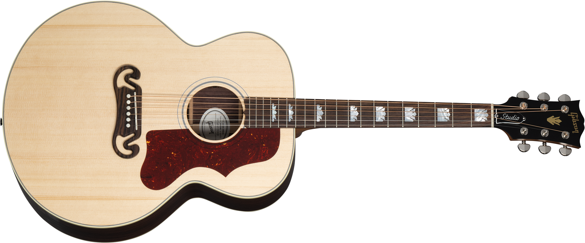 Gibson Sj-200 Studio Rosewood Modern 2024 Jumbo Epicea Palissandre Rw - Satin Natural - Volksgitaar - Main picture
