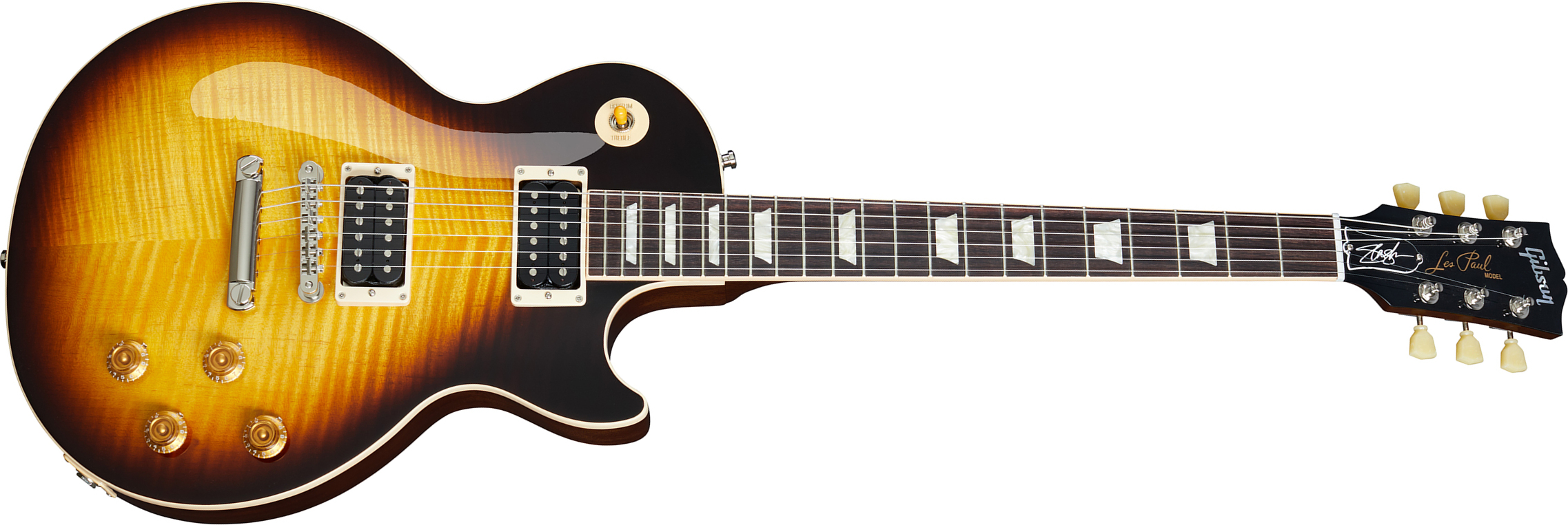 Gibson Slash Les Paul Standard 50's 2020 Original Signature 2h Ht Rw - November Burst - Enkel gesneden elektrische gitaar - Main picture