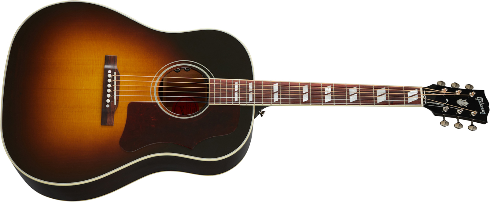 Gibson Southern Jumbo Original Dreanought Epicea Acajou Rw - Vintage Sunburst - Elektro-akoestische gitaar - Main picture