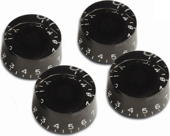 Gibson Speed Knobs 4 Pack Black - Draaiknop - Main picture