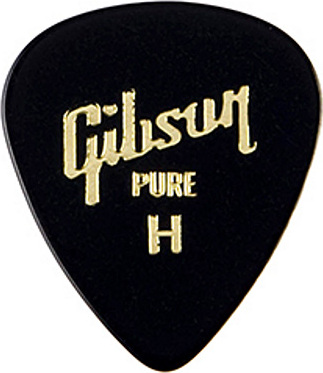 Gibson Standard Style Guitar Pick Rounded 351 Celluloid Heavy - Plectrum - Main picture
