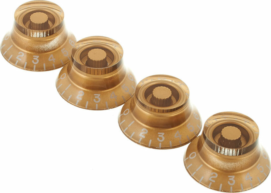 Gibson Top Hat Knobs 4-pack Vintage Gold - Draaiknop - Main picture