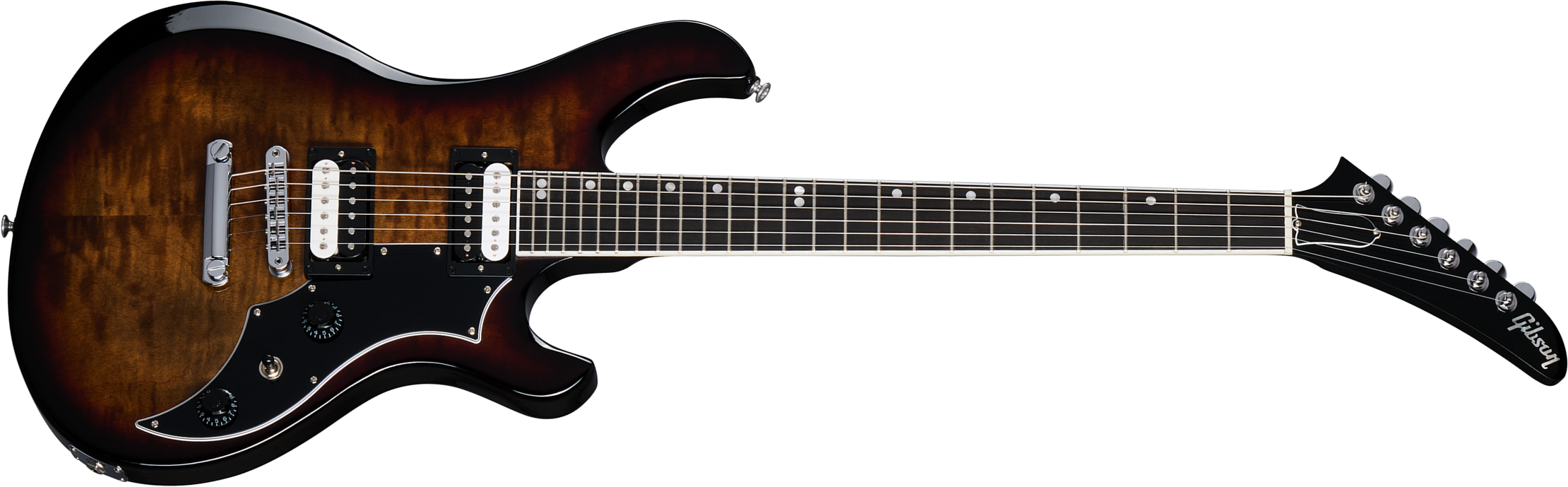 Gibson Victory Figured Top Usa 2h Ht Eb - Smokehouse Burst - Guitarra eléctrica de doble corte. - Main picture