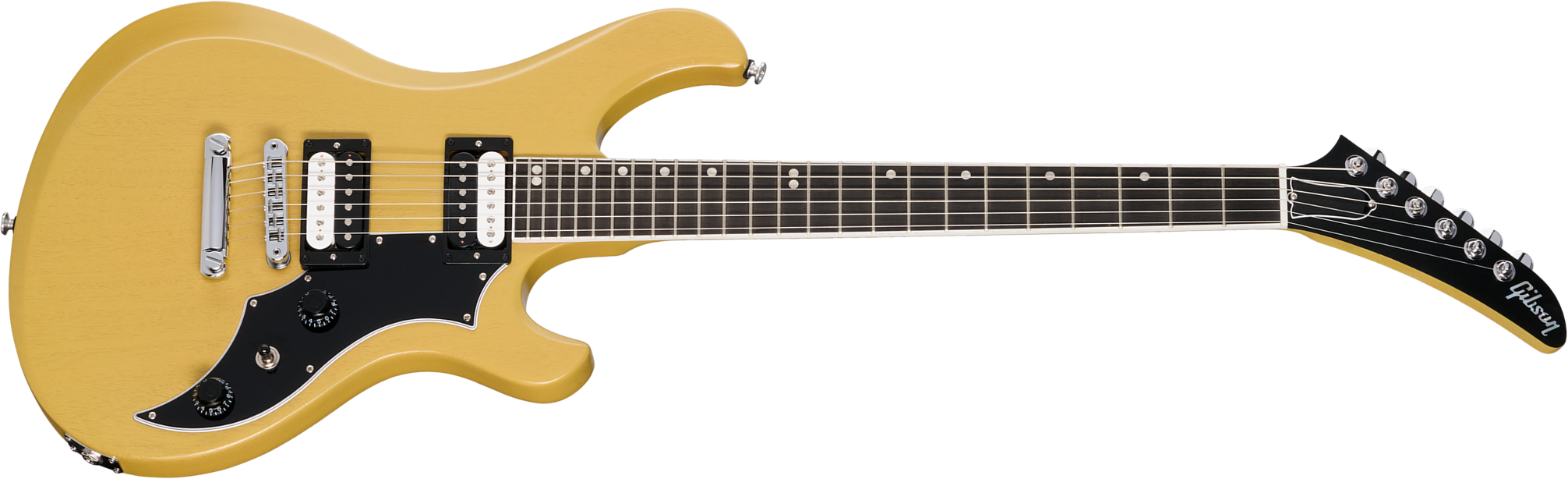 Gibson Victory Usa 2h Ht Eb - Tv Yellow Satin - Guitarra eléctrica de doble corte. - Main picture