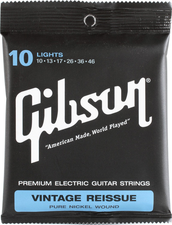 Gibson Jeu De 6 Cordes Vintage Reissue Electric Guitar Seg-vr10 010.046 - Elektrische gitaarsnaren - Main picture