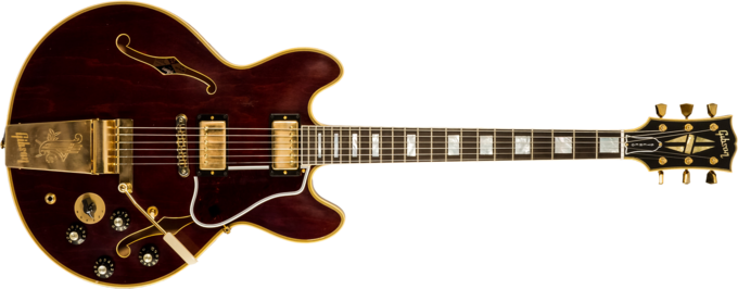 Gibson Custom Shop B.B. King Rumble in the Jungle 1974 ES-355 #BBES33505 - Murphy lab light aged walnut