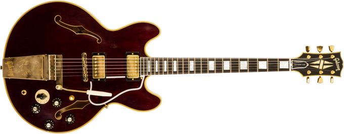 Gibson Custom Shop B.B. King Rumble in the Jungle 1974 ES-355 #BBES33523 BBES33523 - Murphy lab light aged walnut