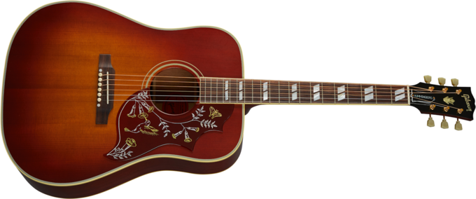 Gibson Custom Shop 1960 Hummingbird Fixed Bridge - Vos heritage cherry sunburst