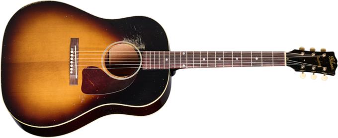 Gibson Custom Shop Murphy Lab 1942 Banner J-45 - Heavy aged vintage sunburst