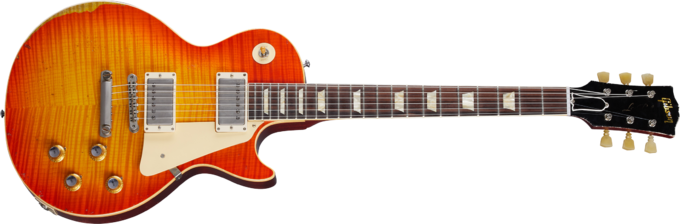 Gibson Custom Shop 1960 Les Paul Standard Reissue - Murphy lab heavy aged tangerine burst