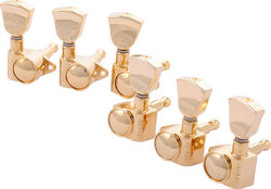 Grover Modern Keystone Machine Heads - Gold