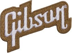 Wapenschild Gibson Logo Patch - Gold