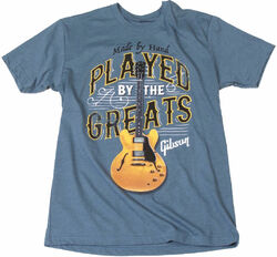 T-shirt Gibson Played By The Greats T Indigo - S