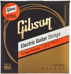 Elektrische gitaarsnaren Gibson SEG-HVR10 Electric Guitar 6-String Set Vintage Reissue Pure Nickel 0-46