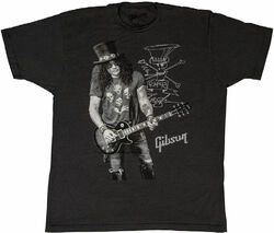 T-shirt Gibson Slash Signature Limited Edition T - M