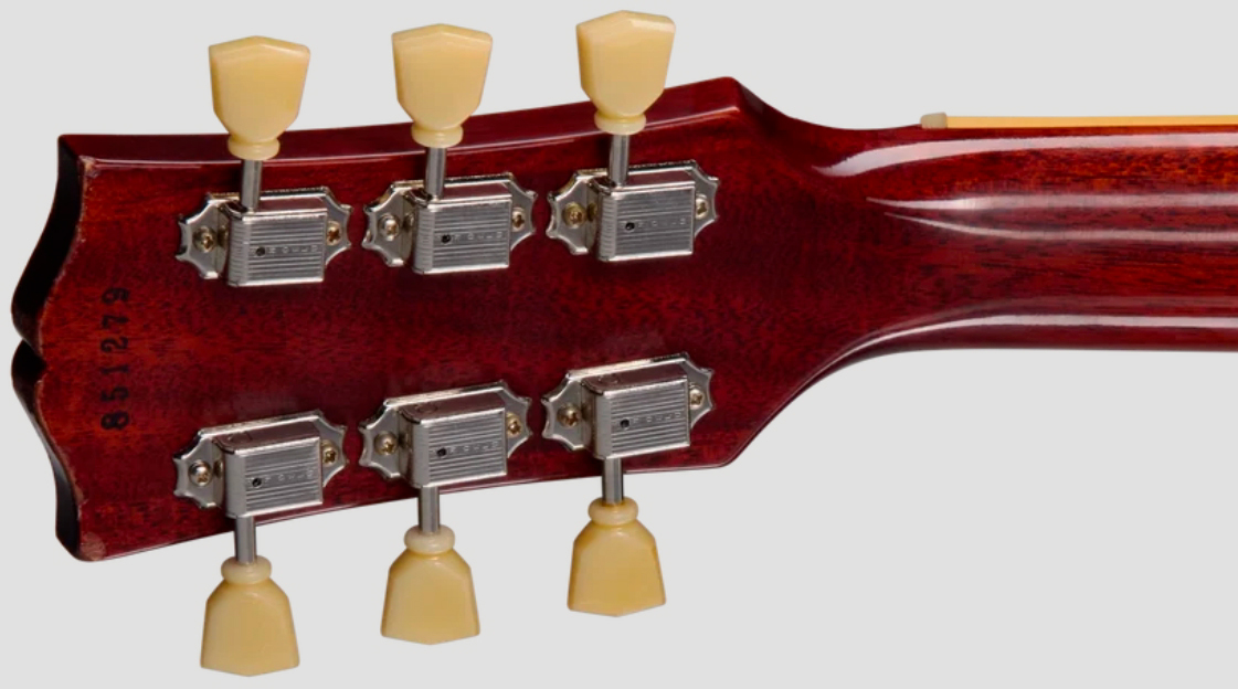 Gibson Custom Les Paul Standard 1958 Light Figured Maple Top Le Ltd 2h Ht Rw - Murphy Lab Heavy Aged Athens Burst - Single cut gitaar - Variation 4