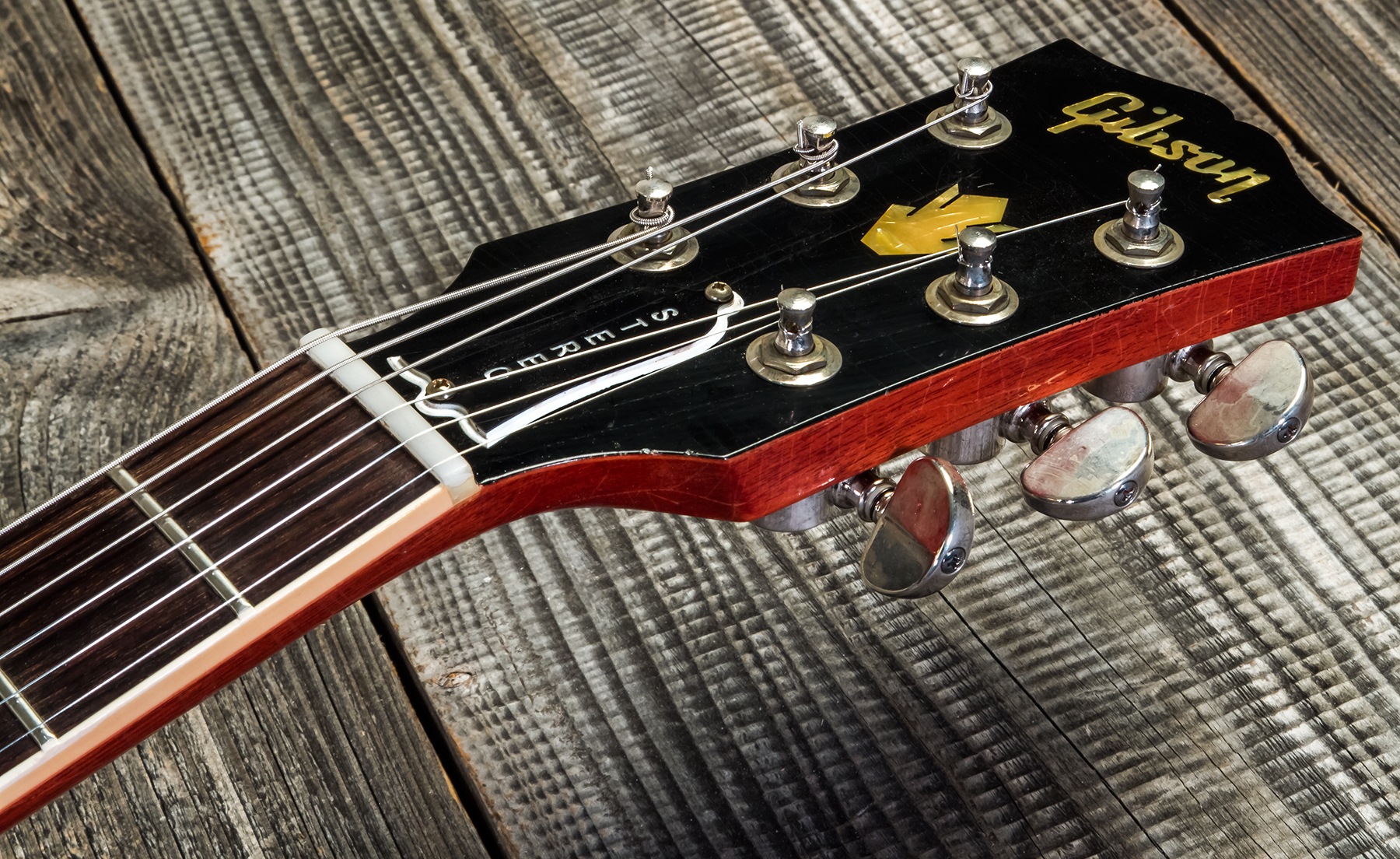 Gibson Custom Shop Bb King Es-335 Live At The Regal 2h Trem Bigsby Rw #bbregal90 - Murphy Lab Aged Argentine Grey - Kenmerkende elektrische gitaar - V