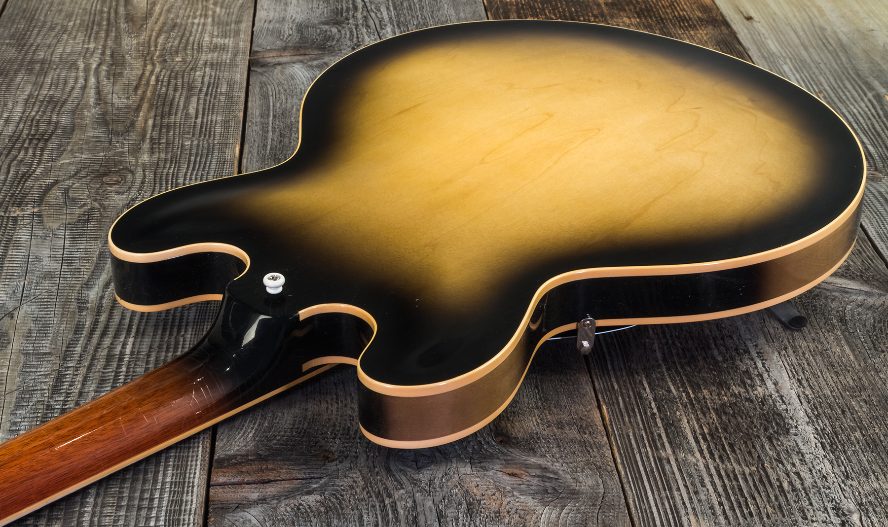 Gibson Custom Shop Bb King Es-335 Live At The Regal 2h Trem Bigsby Rw #bbregal90 - Murphy Lab Aged Argentine Grey - Kenmerkende elektrische gitaar - V