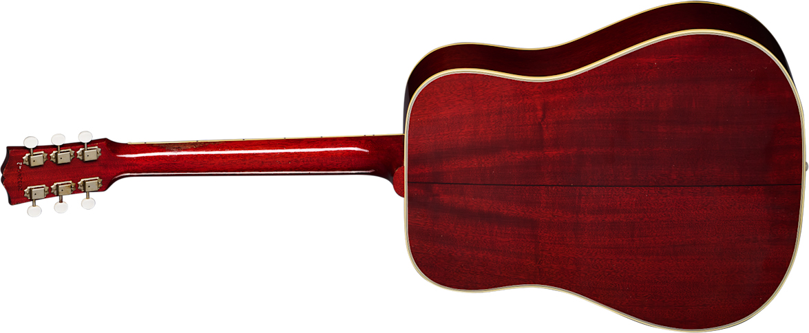 Gibson Custom Shop Country Western 1963 Dreadnought Epicea Acajou Rw - Murphy Lab Heavy Aged Smoked Natural - Folk gitaar - Variation 1