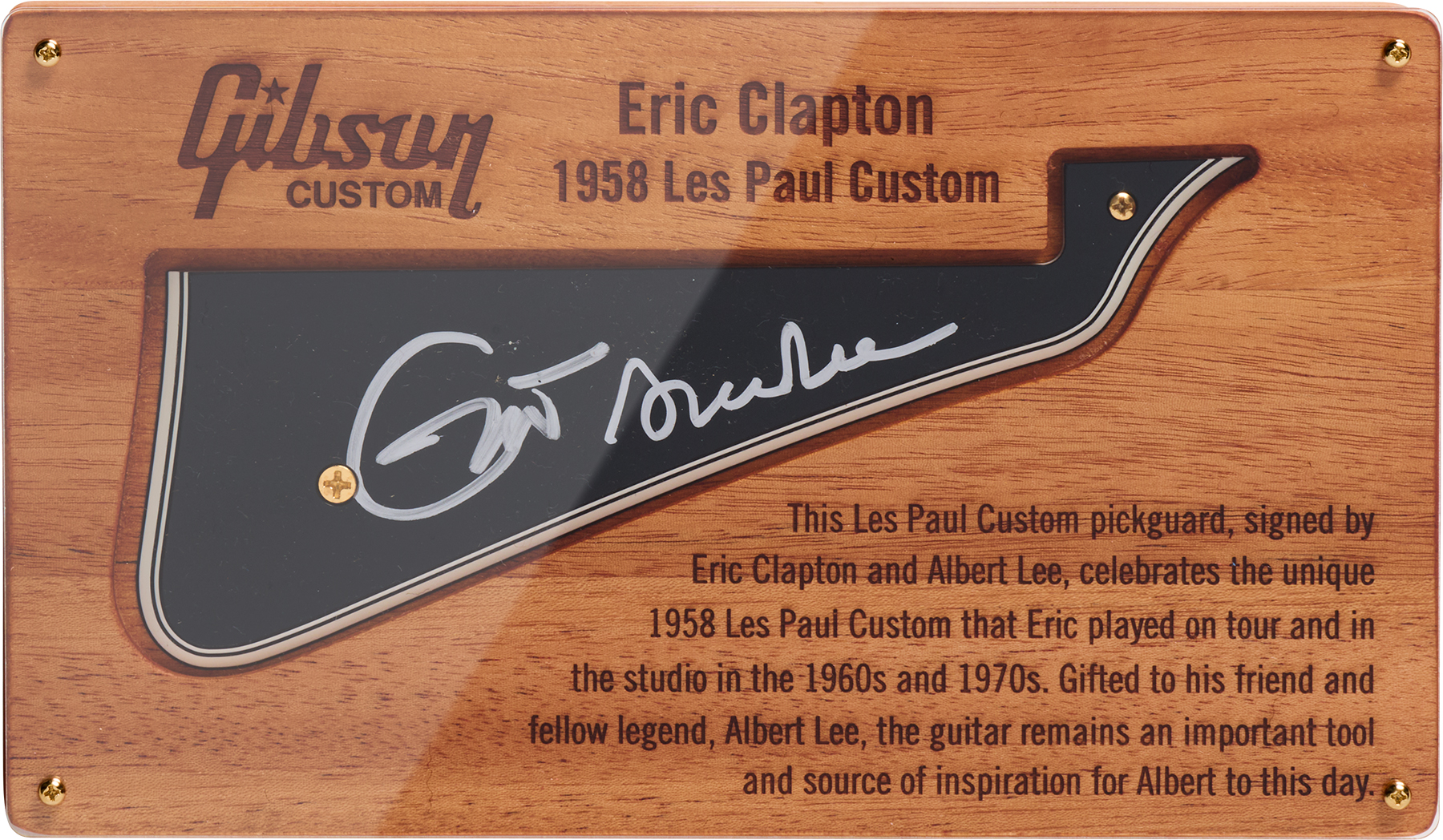 Gibson Custom Shop Eric Clapton Les Paul Custom 1958 Signature 2h Ht Eb #ec027 - Murphy Lab Ebony - Enkel gesneden elektrische gitaar - Variation 32