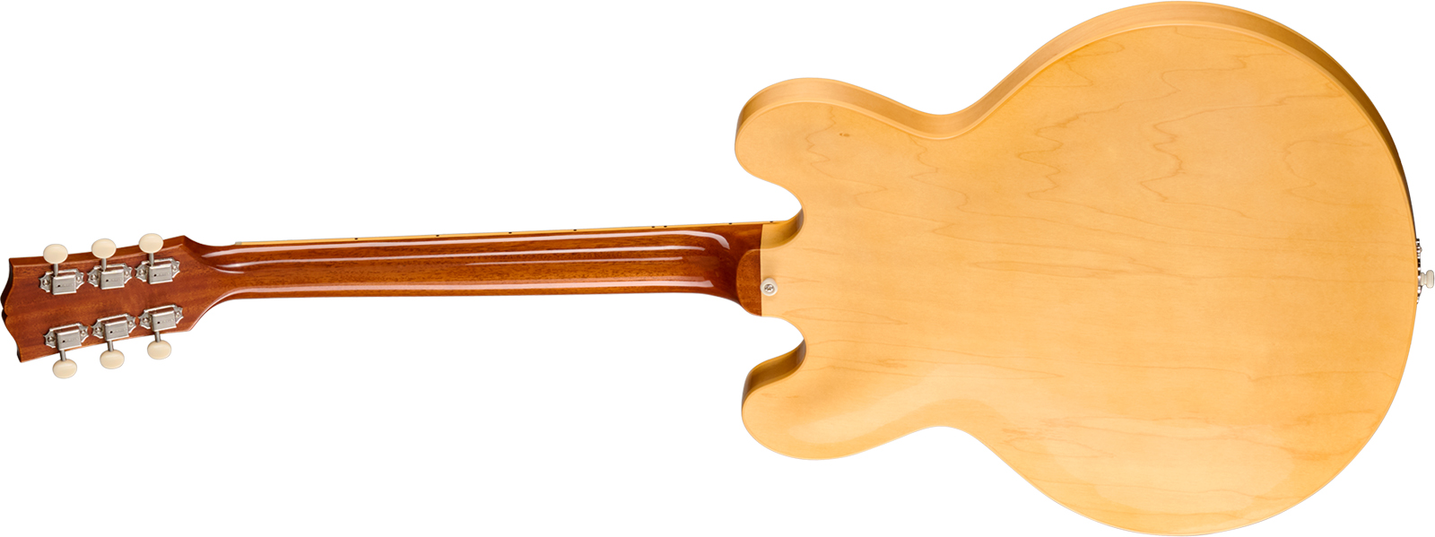 Gibson Custom Shop Es330 1959 Reissue Historic 2s P90 Ht Rw - Vintage Natural (vos Hardware) - Semi hollow elektriche gitaar - Variation 1