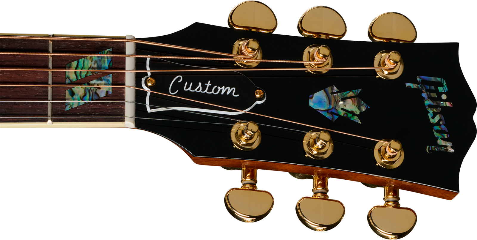 Gibson Custom Shop Hummingbird Elegant Koa Artisan Dreadnought Epicea Koa Rw - Honey Burst - Folk gitaar - Variation 5