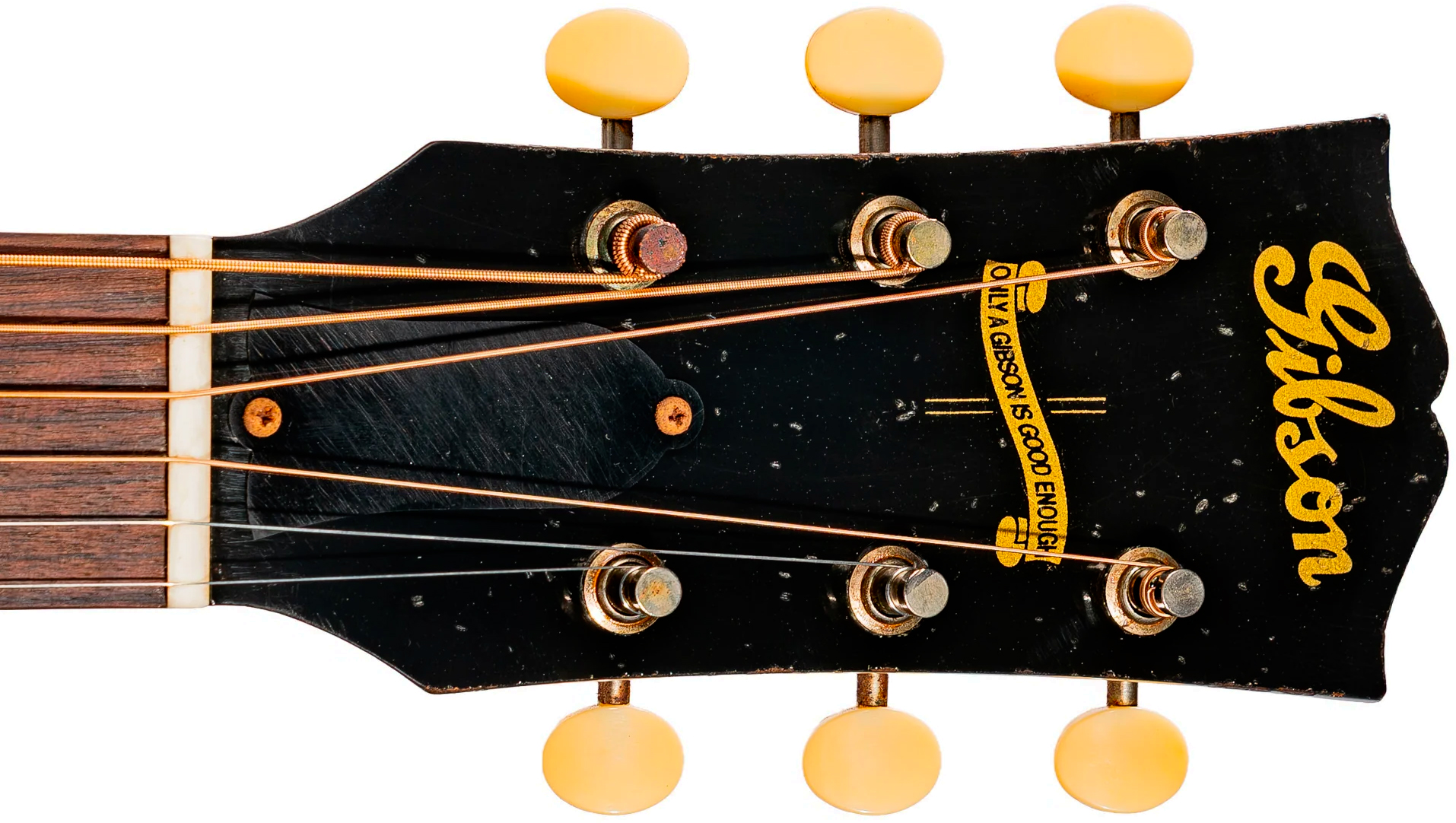 Gibson Custom Shop J45 1942 All Mahogany Greatest Hits Dreadnought Tout Acajou Rw - Murphy Lab Light Aged Vintage Sunburst - Folk gitaar - Variation 3