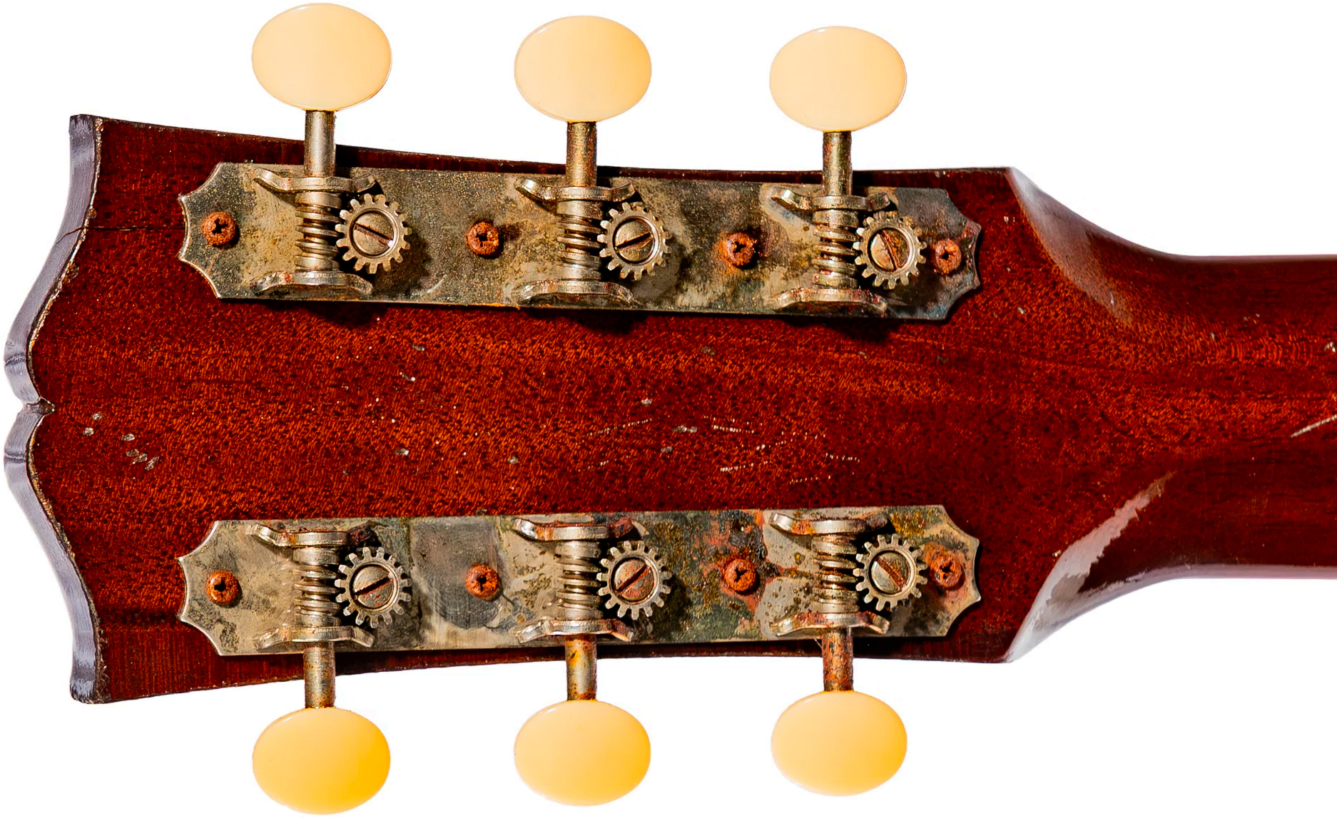 Gibson Custom Shop J45 1942 All Mahogany Greatest Hits Dreadnought Tout Acajou Rw - Murphy Lab Light Aged Vintage Sunburst - Folk gitaar - Variation 4