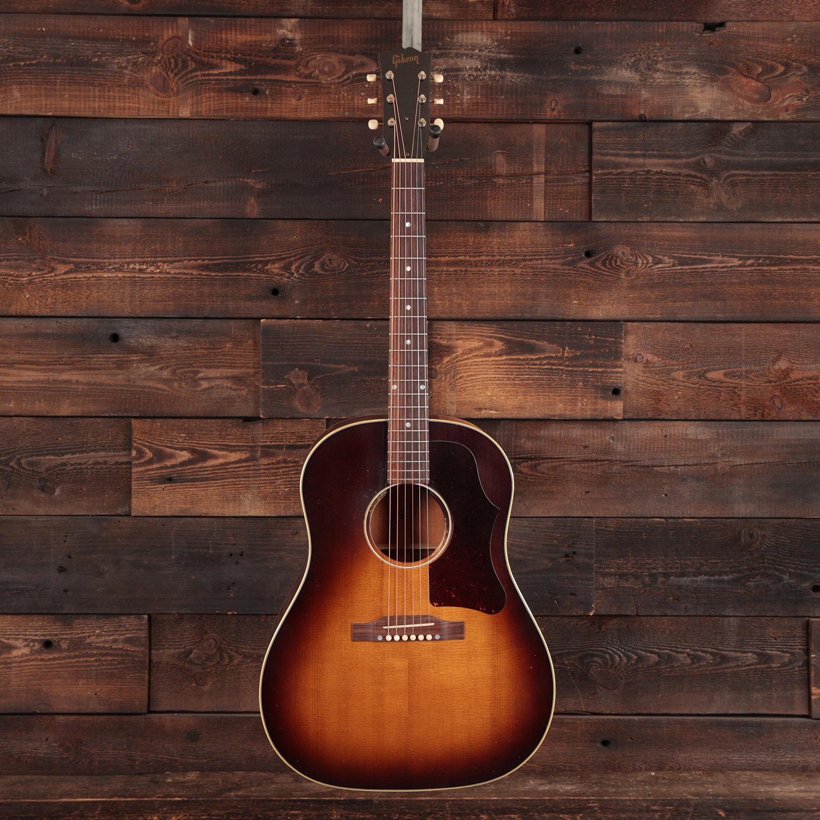 Gibson Custom Shop J45 1955 Dreadnought Epicea Acajou Rw - Murphy Lab Light Aged Vintage Sunburst - Folk gitaar - Variation 4