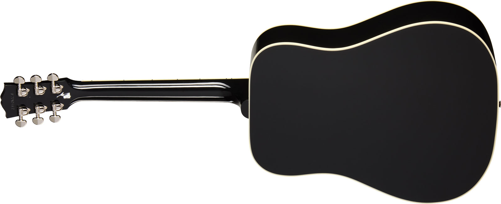 Gibson Custom Shop Kirk Hammett Raven Ltd Signature Epicea Acajou Eb - Emb 28/10 - Ebony - Folk gitaar - Variation 1