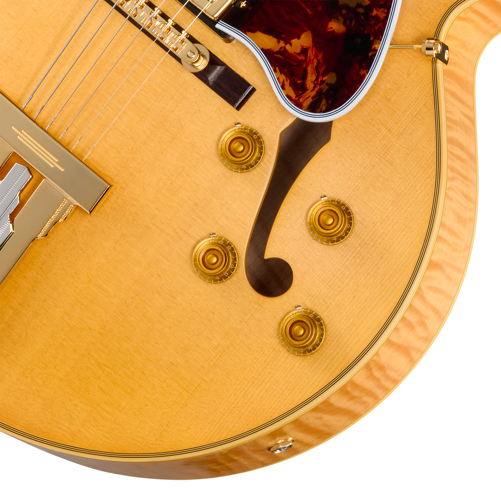 Gibson Custom Shop L5 Ces 1957 Reissue 2h Ht Eb - Vos Antique Natural - Hollow Body elektrische gitaar - Variation 3