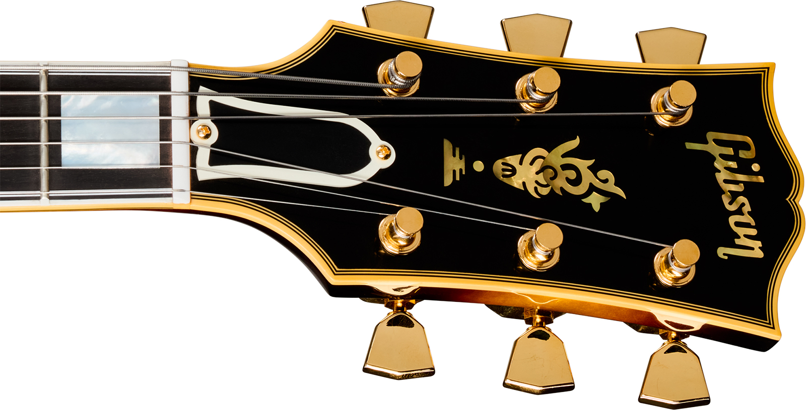 Gibson Custom Shop L5 Ces 1957 Reissue 2h Ht Eb - Vos Vintage Sunburst - Hollow Body elektrische gitaar - Variation 4