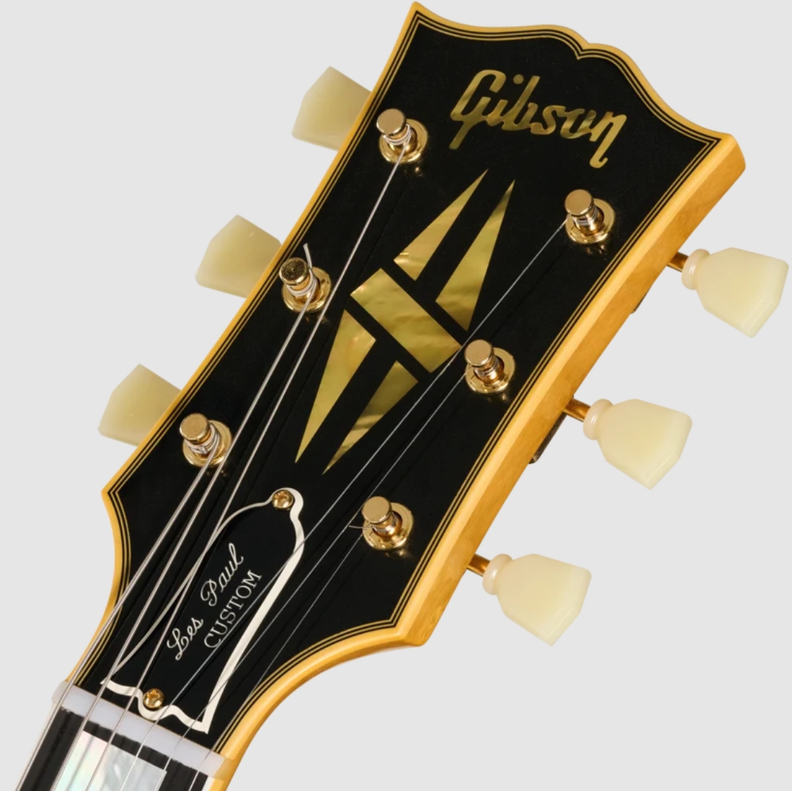 Gibson Custom Shop Les Paul Custom 1957 Korina Le Ltd 2h Ht Eb - Vos Antique Natural - Single cut gitaar - Variation 6