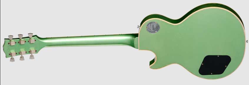 Gibson Custom Shop Les Paul Custom 1968 Reissue 2h Ht Eb - Murphy Lab Aged Jade Green - Single cut gitaar - Variation 2