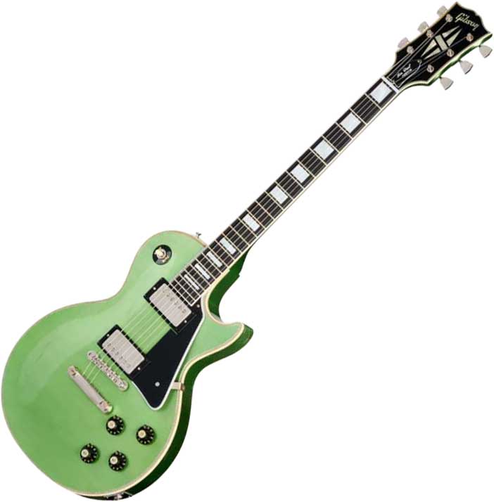 Gibson Custom Shop Les Paul Custom 1968 Reissue 2h Ht Eb - Murphy Lab Aged Jade Green - Single cut gitaar - Variation 1